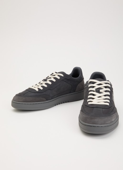 Axel Arigato Heren Dice T-Toe sneaker van nubuck met suède details in de kleur Antraciet, maat: 42