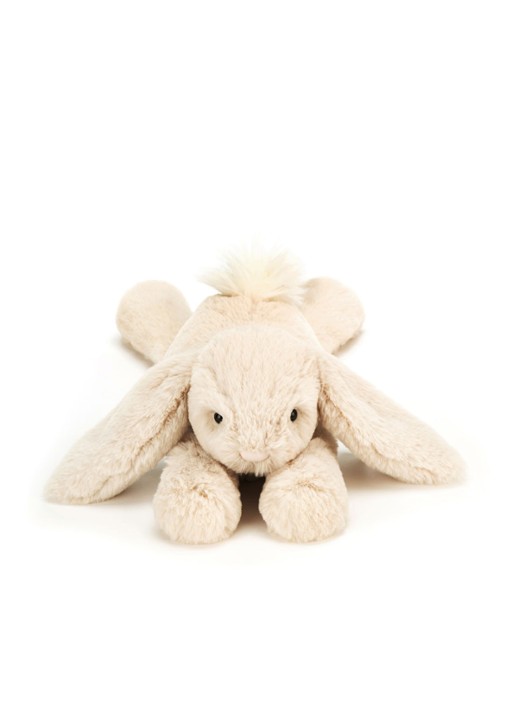 Jellycat Meisjes Smudge Rabbit knuffel 13 cm in de kleur Gebroken wit, maat: 0