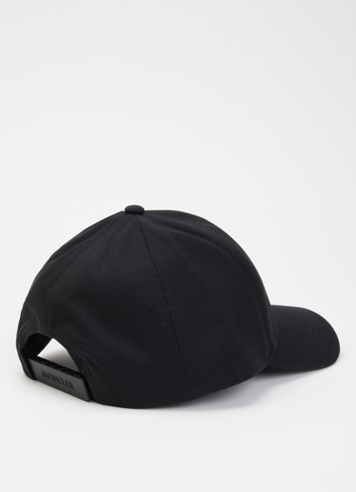 Moncler Dames Pet met logo in de kleur Zwart, maat: OS
