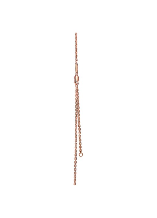 Tiffany & Co. Dames Tiffany Lock Small ketting van 18 karaat roségoud 82995 in de kleur
