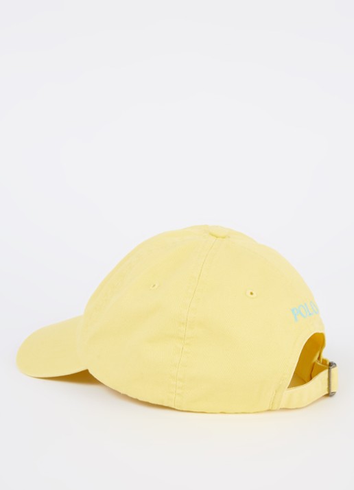 Ralph Lauren Heren Pet met logoborduring in de kleur Geel, maat: OS