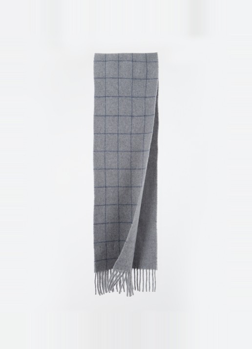 Ralph Lauren Heren Reversible sjaal in wolblend 168 x 25 cm