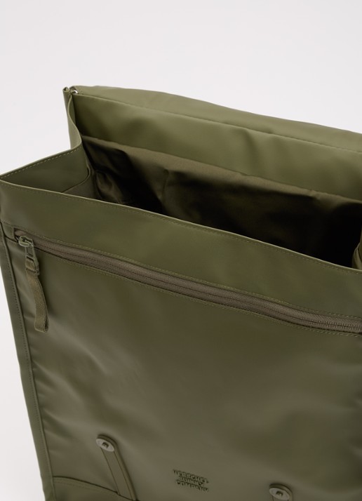 Herschel Supply Dames Survey rugzak met 16 inch laptopvak en waterafstotende coating in de kleur Legergroen, maat: 17x45cm