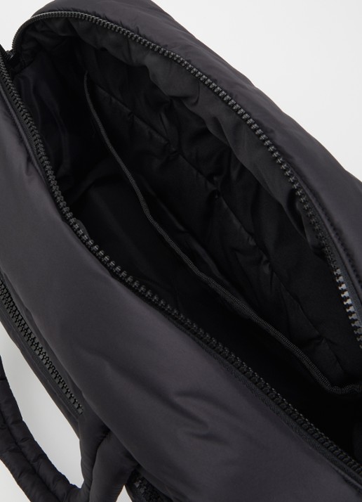 Herschel Supply Dames Cloudform handtas met logo in de kleur Zwart, maat: 31x40x32