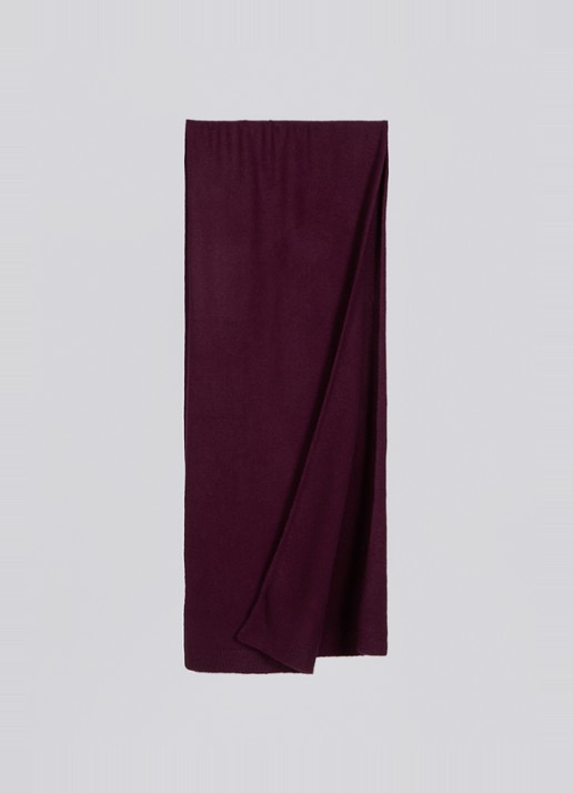 Barts Dames Witzia sjaal 190 x 40 cm in de kleur Aubergine, maat: OS