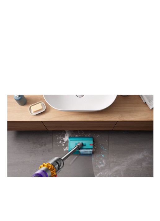 Dyson V15 Detect Submarine steelstofzuiger 127,6 cm - nikkel / geel - Deal