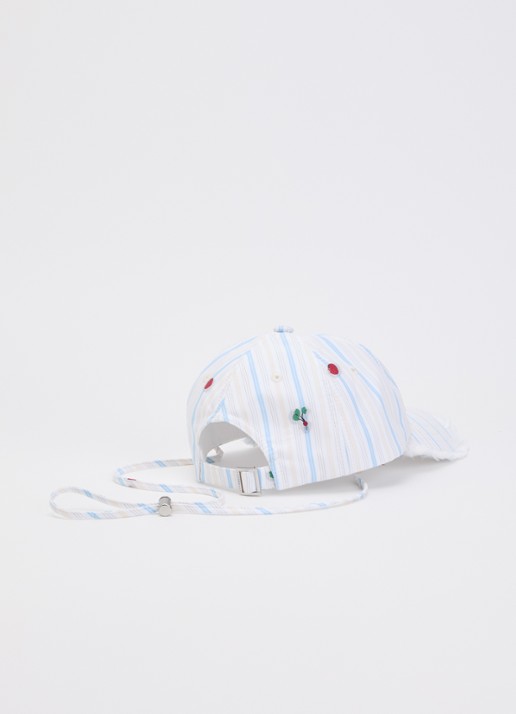 Jacquemus Heren La Casquette Artichaut pet met logo in de kleur Beige, maat: 60