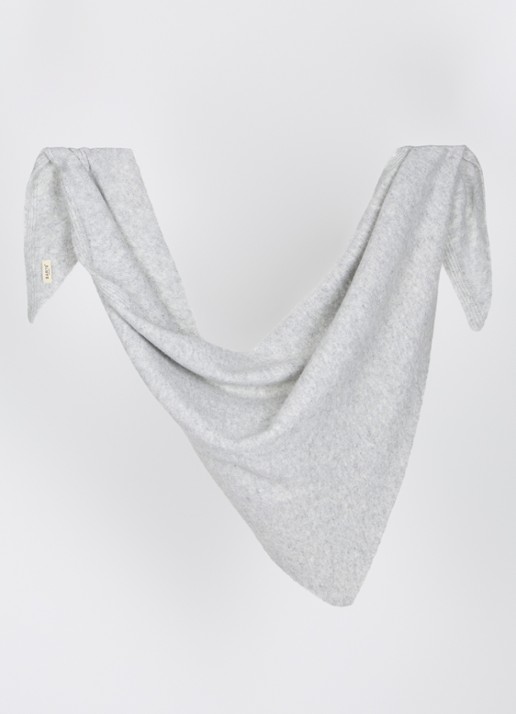 Barts Dames Darty fijngebreide sjaal 150 x 70 cm in de kleur Lichtgrijs, maat: OS