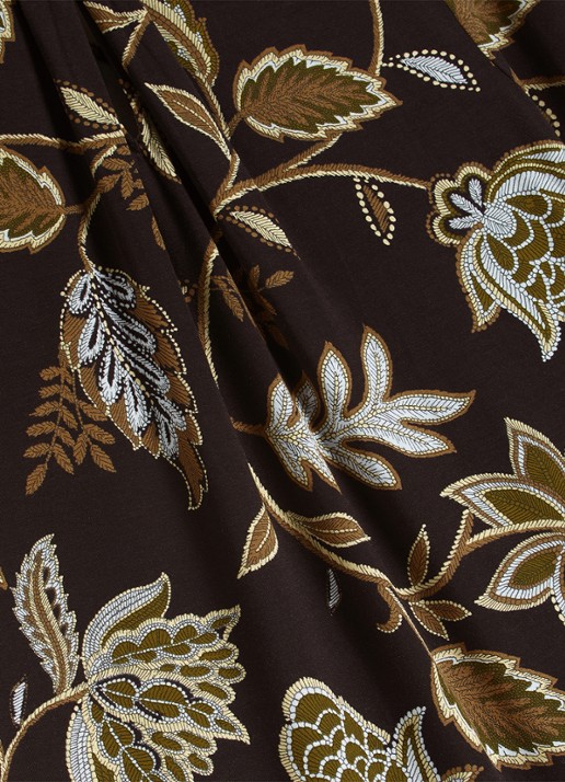 Hobbs Dames Julia top met bloemenprint in de kleur Donkerblauw