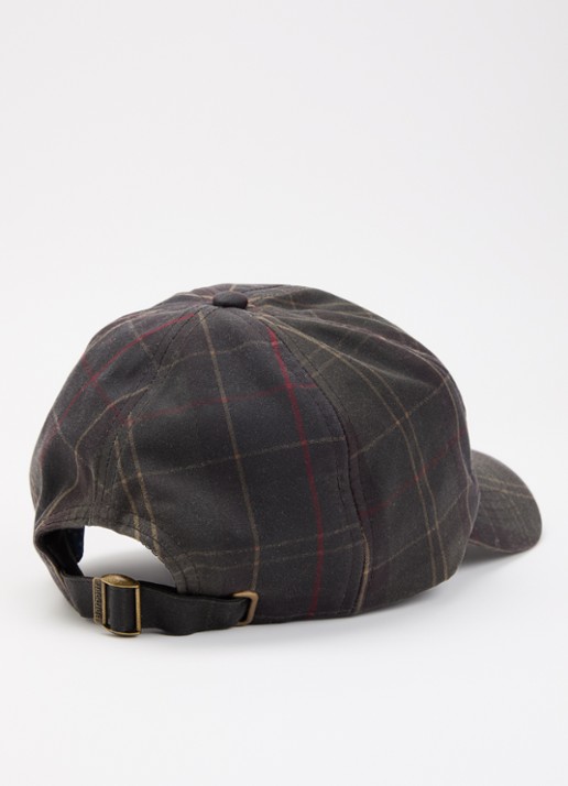 Barbour Heren Hayden tartan pet met ruitdessin in de kleur Donkergroen, maat: OS