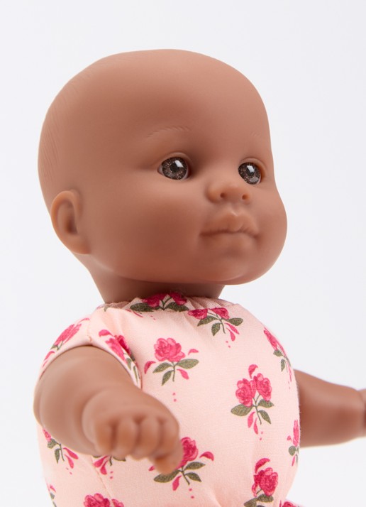 Konges Sløjd Bianca Mini babypop in de kleur Roze, maat: 1MAAT