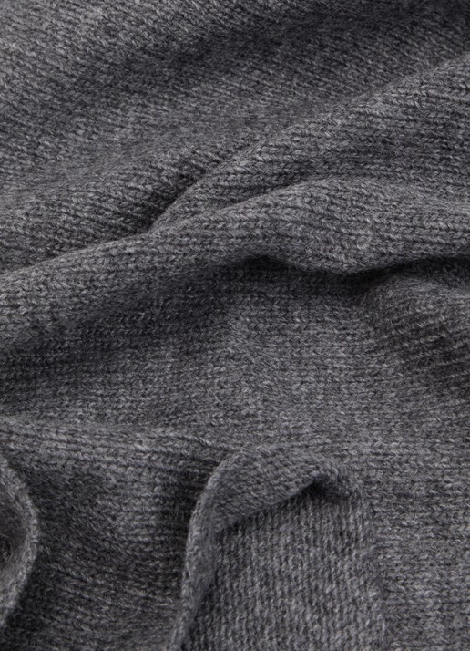 Neo Noir Dames Misty sjaal in kasjmierblend 135 x 25 cm in de kleur Antraciet, maat: ONE SIZE