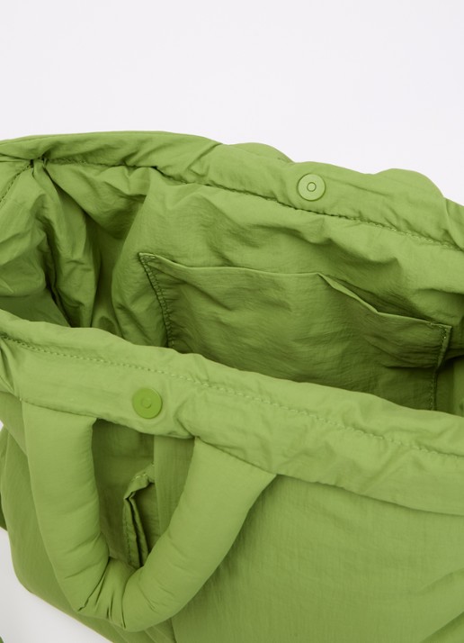 Ölend Dames Ona gewatteerde schoudertas met verstelbare schouderriem in de kleur Groen, maat: One Size