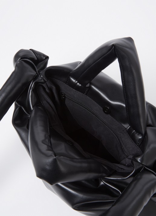 Ölend Dames Mini Ona gewatteerde crossbodytas met afneembare schouderriem in de kleur Zwart, maat: OS