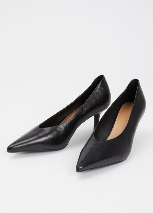 Sofie Schnoor Dames Gigi pump van leer in de kleur Zwart