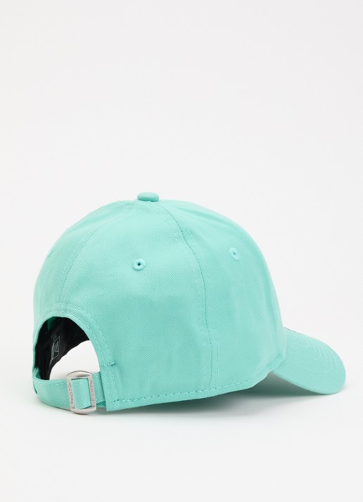 New Era Meisjes Pet met logoborduring in de kleur Mint, maat: YTH