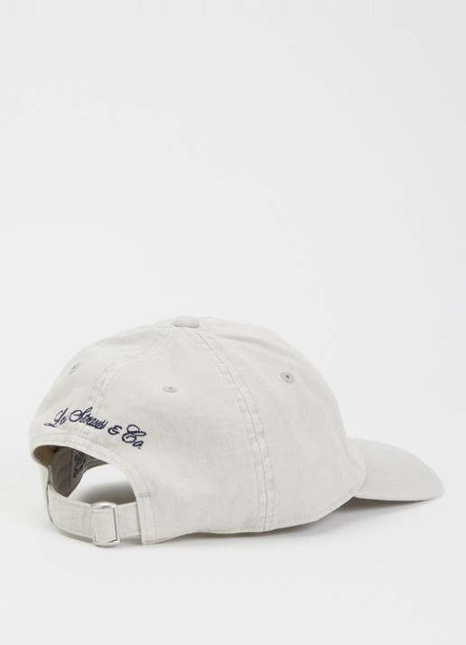 Levi's Heren Varsity pet met logoborduring in de kleur Grijs