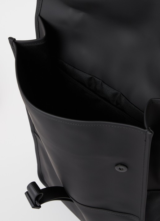 Rains Trail rugzak met 15 inch laptopvak en waterafstotende coating Zwart - Deal