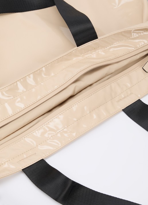 Rains Dames Dash Messenger schoudertas in de kleur Beige, maat: 1maat