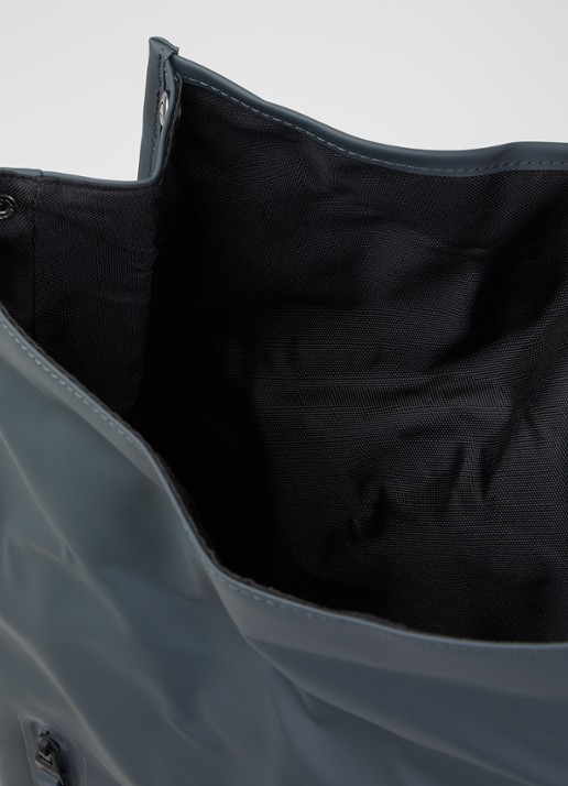 Rains Rolltop Large rugzak met 16 inch laptop vak en waterafstotende coating Donkergrijs - Deal
