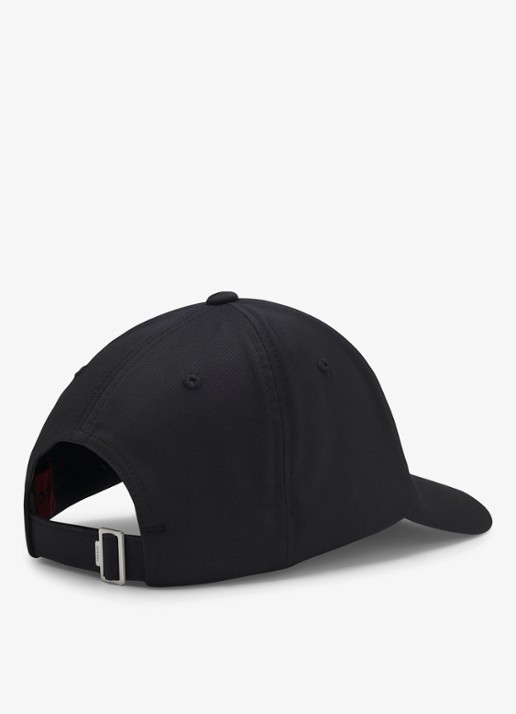 HUGO Heren Pet met logoborduring in de kleur Zwart