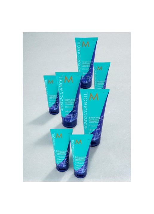 Moroccanoil Mini Blonde Perfecting Purple Shampoo - travel size 70 ML Verzorging - Deal