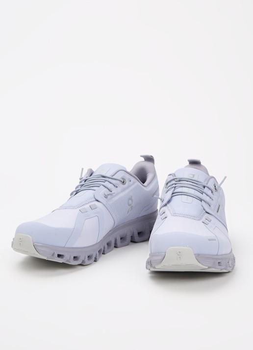 On Dames Cloud 6 sneaker met gebreid bovenwerk in de kleur Lila, maat: 41