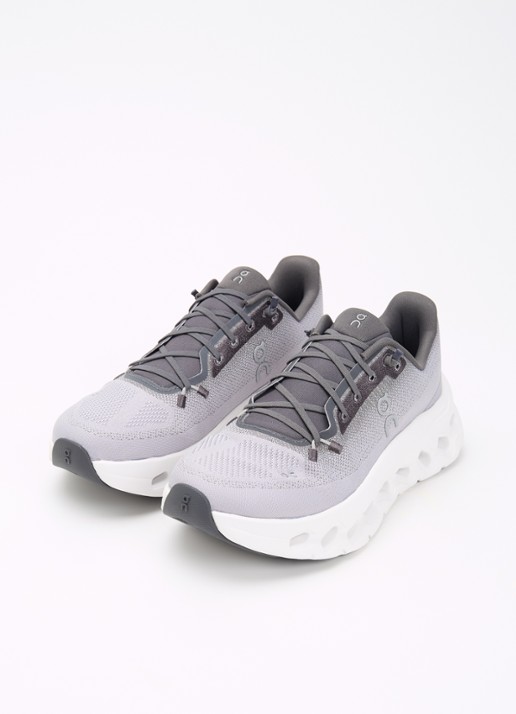 On Dames Cloudtilt hardloopschoen van mesh in de kleur Lila, maat: 41
