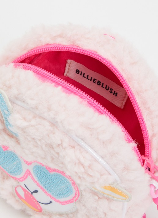 Billieblush Meisjes Schoudertas van imitatiebont met pailletten