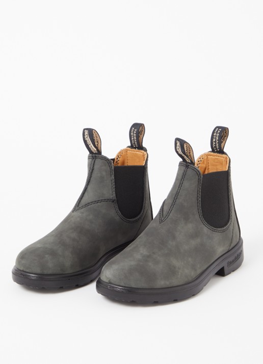 Blundstone Meisjes 1325 chelsea boot van leer in de kleur Zwart, maat: 30/31