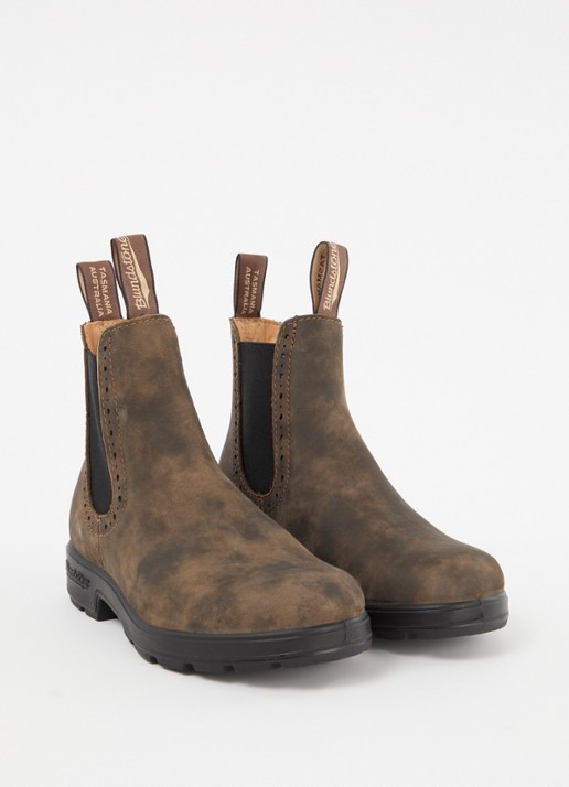 Blundstone Dames 1351 chelsea boot van leer in de kleur Lichtbruin, maat: 36