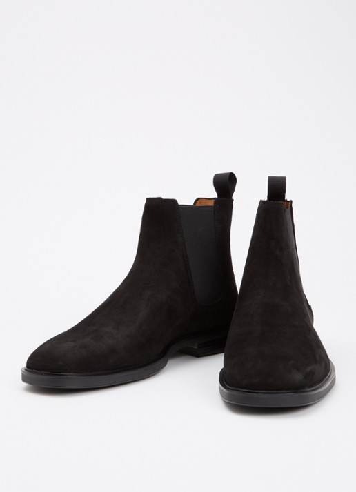 Vagabond Shoemakers Heren Andrew chelsea boot van suède in de kleur Zwart, maat: 45
