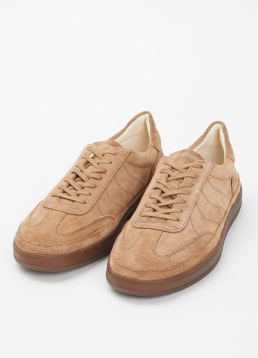 Vagabond Shoemakers Heren Leo Court sneaker van suéde in de kleur Bruin, maat: 43