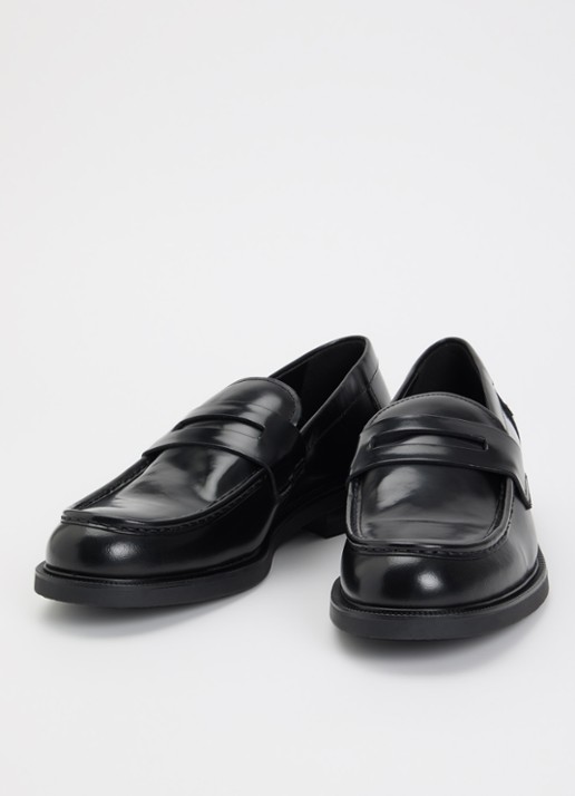 Vagabond Shoemakers Heren Floyd loafer van leer in de kleur Zwart, maat: 44