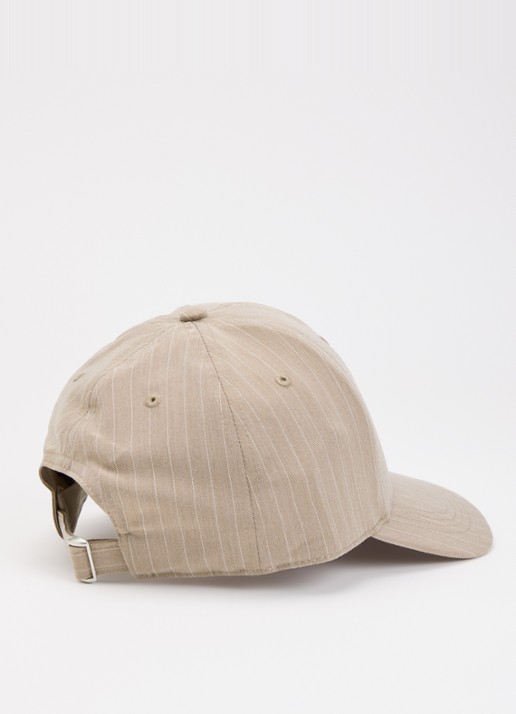 Ba&sh Dames Harlow pet met logoborduring in de kleur Taupe