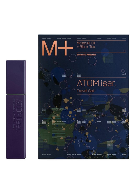 Escentric Molecules M+ Black Tea Atomiser Set - travel size parfumset 3x8,5ML Geuren - Deal