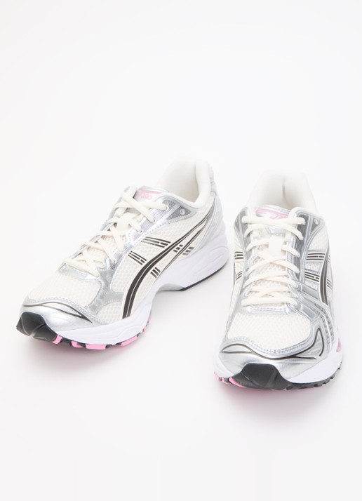 ASICS Dames Gel-Kayano 14 sneaker met mesh details in de kleur Zilver, maat: 39