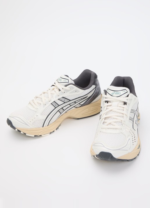 ASICS Dames Gel-Kayano 14 sneaker met mesh details in de kleur Creme, maat: 39