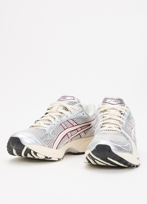 ASICS Heren Gel-Kayano 14 sneaker met mesh details in de kleur Bordeauxrood, maat: 44