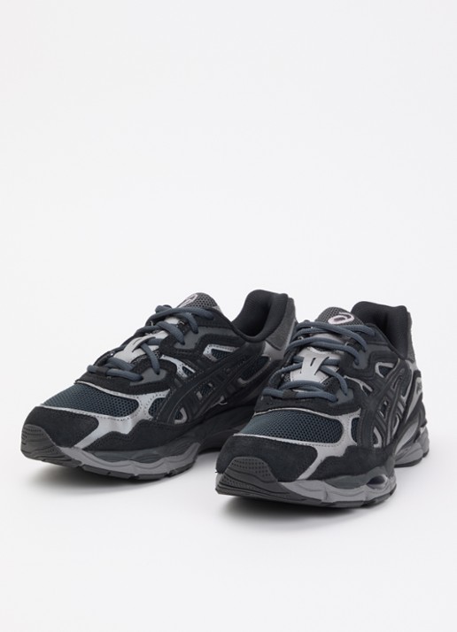 ASICS Heren Gel-Nyc sneaker met details van suède in de kleur Antraciet, maat: 46