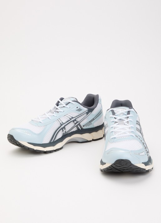 ASICS Heren Gel-Kayano 12.1 sneaker met mesh details in de kleur Lichtblauw, maat: 44