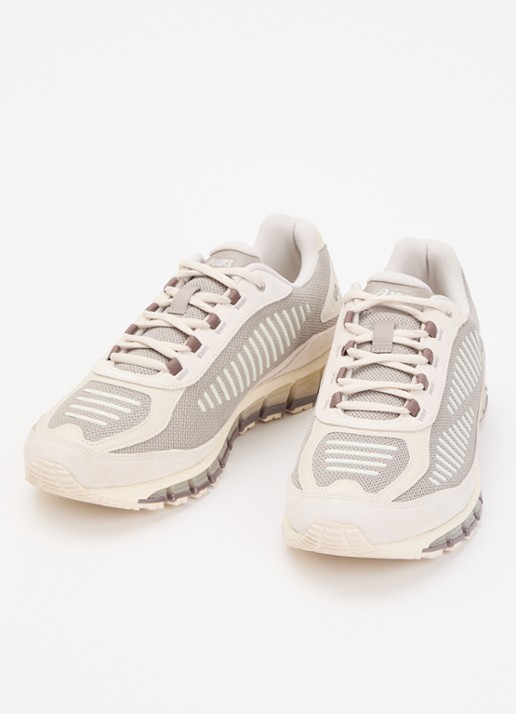 ASICS Heren Gel-Quantum 360 sneaker met suède details in de kleur Beige, maat: 42