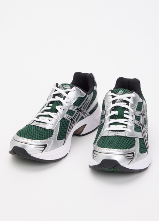 ASICS Heren Gel-1130 sneaker met mesh details in de kleur Groen, maat: 46