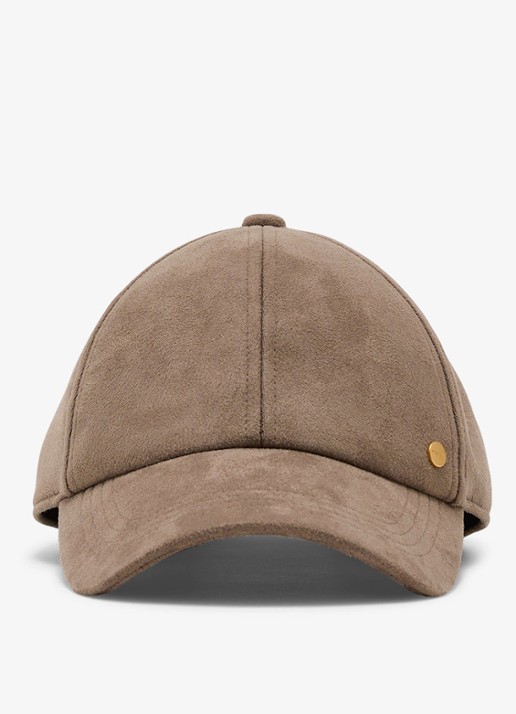 Reiss Dames Nicky pet met logo in de kleur Taupe