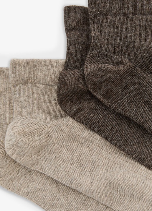 Reiss Dames Becci sokken in 2-pack in de kleur Taupe
