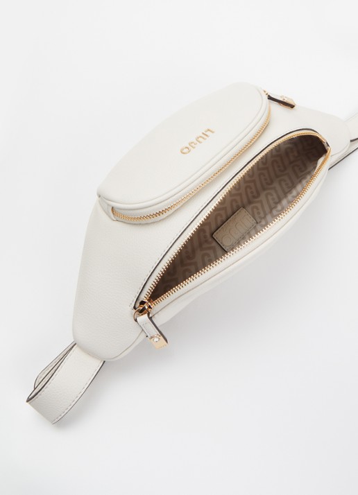 Liu Jo Dames Heuptas met logo in de kleur Creme