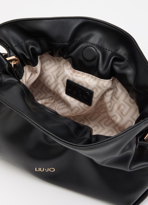 Liu Jo Dames Small Riccy schoudertas met afneembare schouderriem in de kleur Zwart