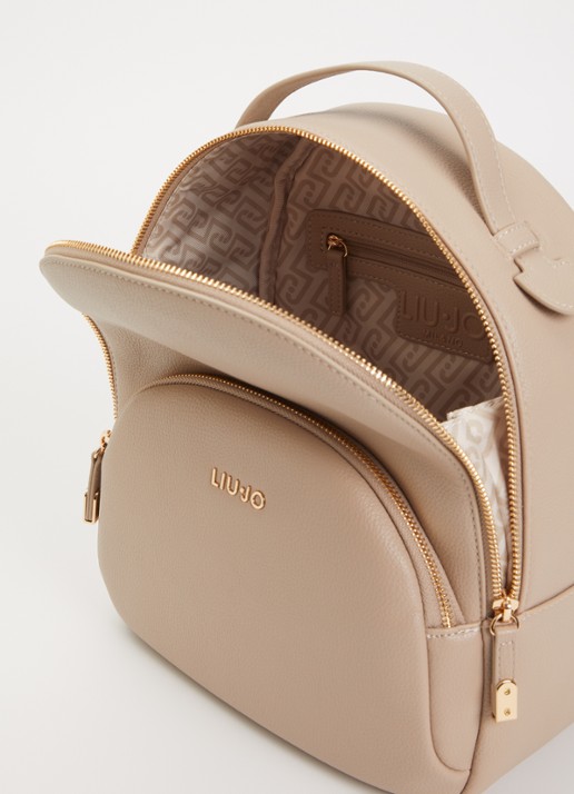 Liu Jo Dames Rugzak met logo in de kleur Creme