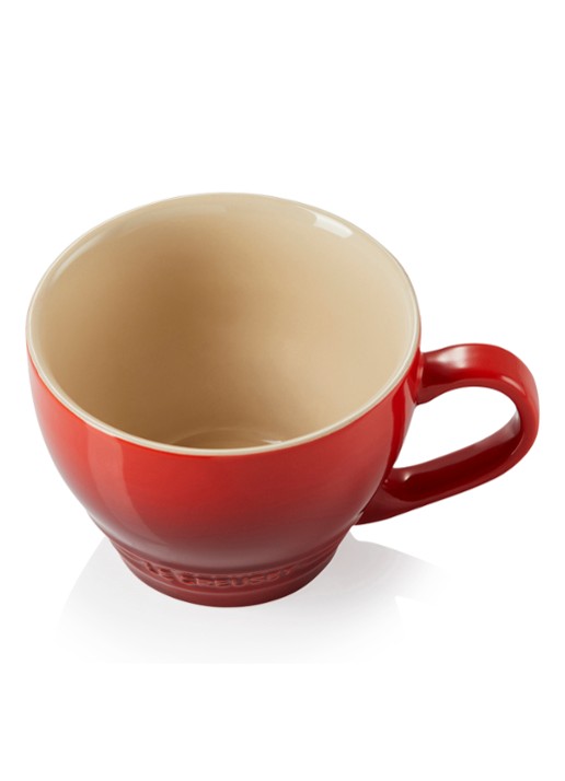 Le Creuset Cappuccino mok 40 cl Kersenrood / Rood - Deal