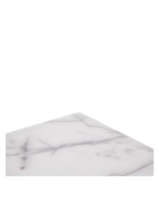 Stoned Serveerplank van marmer 30 x 15 cm Wit - Deal